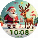 Santa and Rudolf