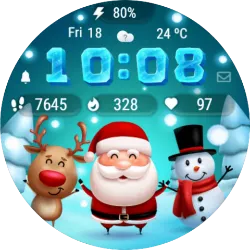 Santa and Friends