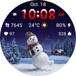 Dancing Snowman SWF