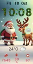 Santa and Rudolf