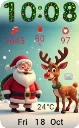 Santa and Rudolf
