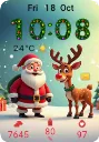 Santa and Rudolf