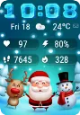 Santa and Friends