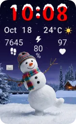 Dancing Snowman SWF