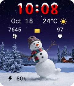 Dancing Snowman SWF